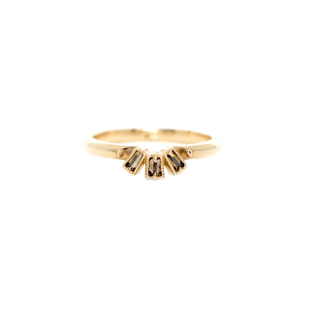 Radii Solis Champagne Ring - Magpie Jewellery
