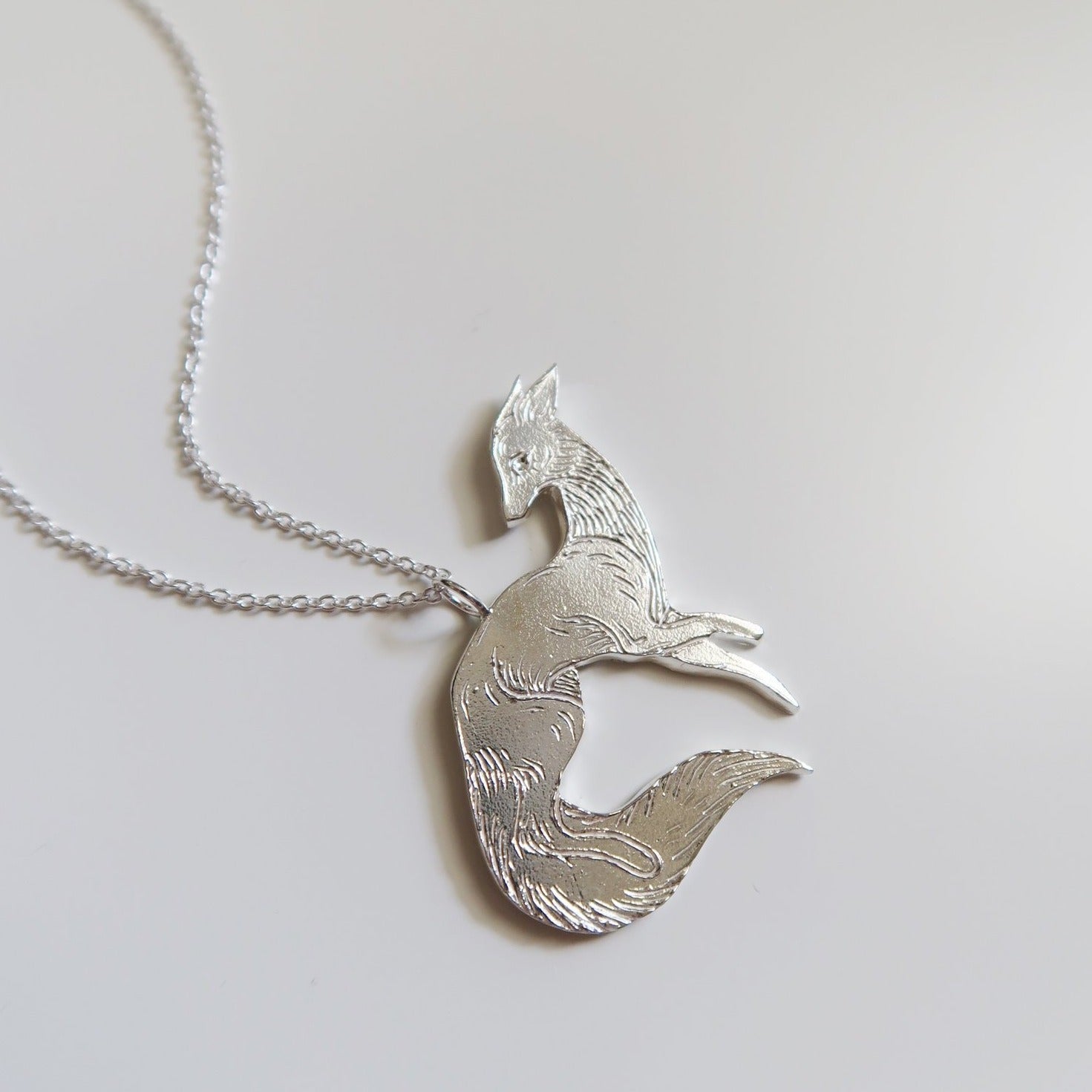Fancy Fox Necklace - Magpie Jewellery