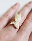 Flying Bee Ring - Magpie Jewellery