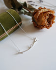 Curved Branch Bar Necklace - Magpie Jewellery