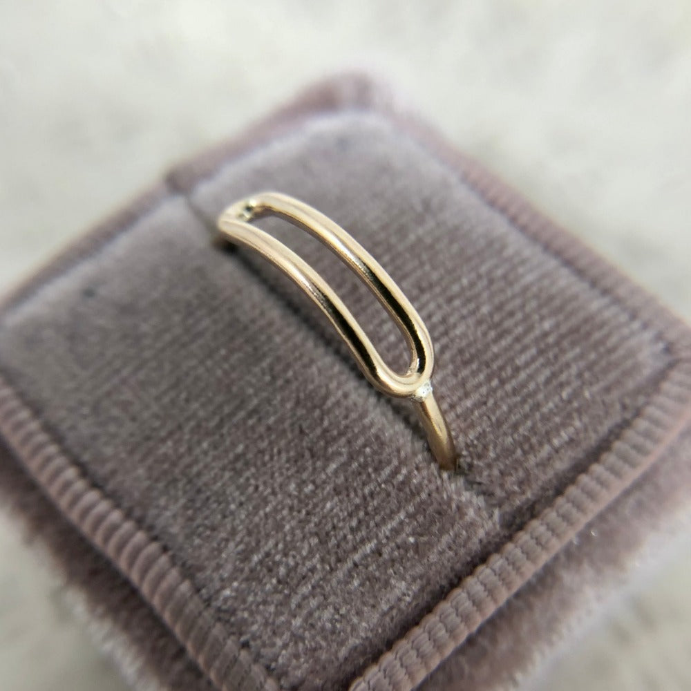 14k Pathway Ring - Magpie Jewellery