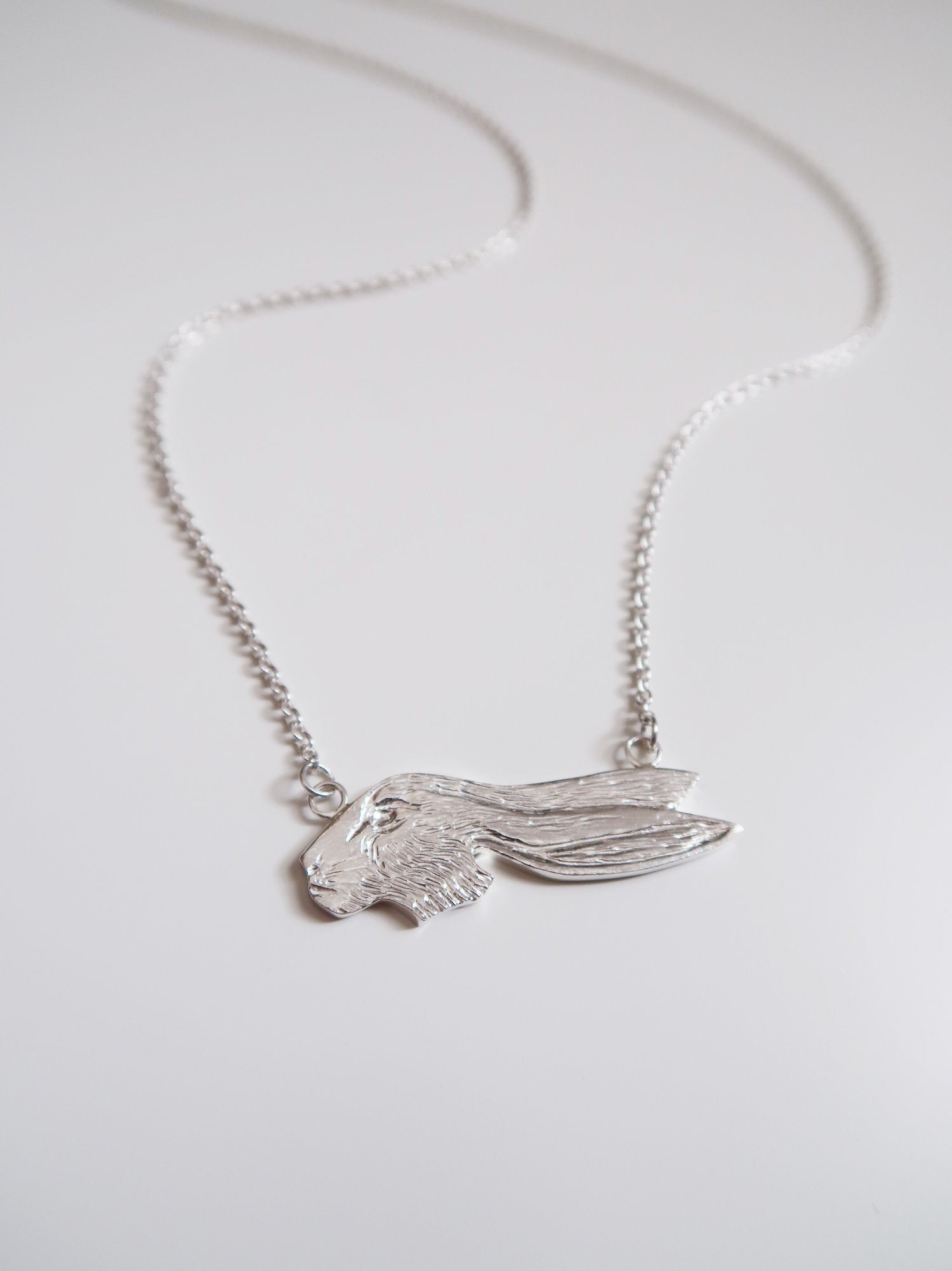 Rabbit Head Necklace - Magpie Jewellery