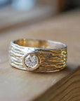Sea Sand Diamond Ring | Magpie Jewellery