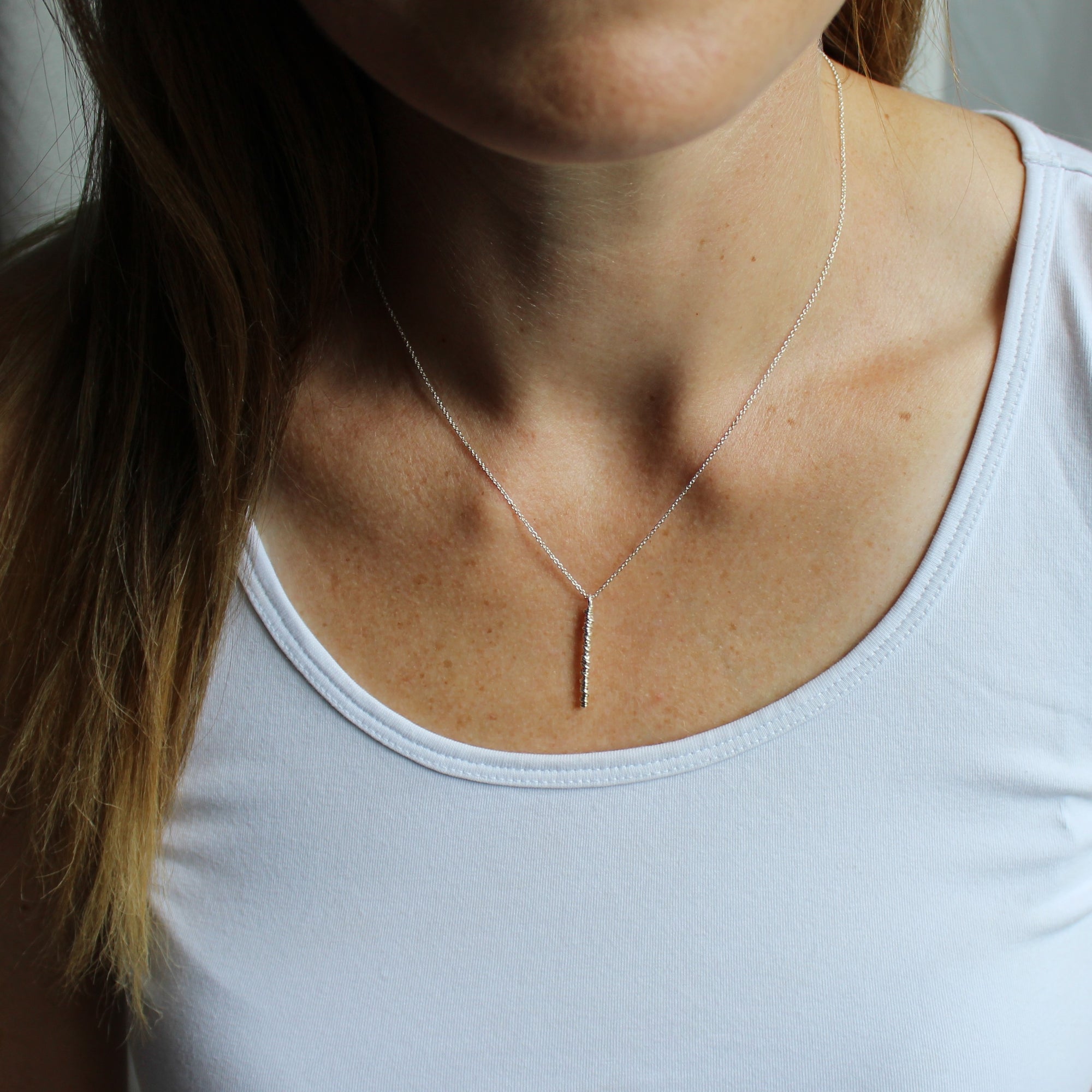 The Solid Core Small Necklace - Magpie Jewellery