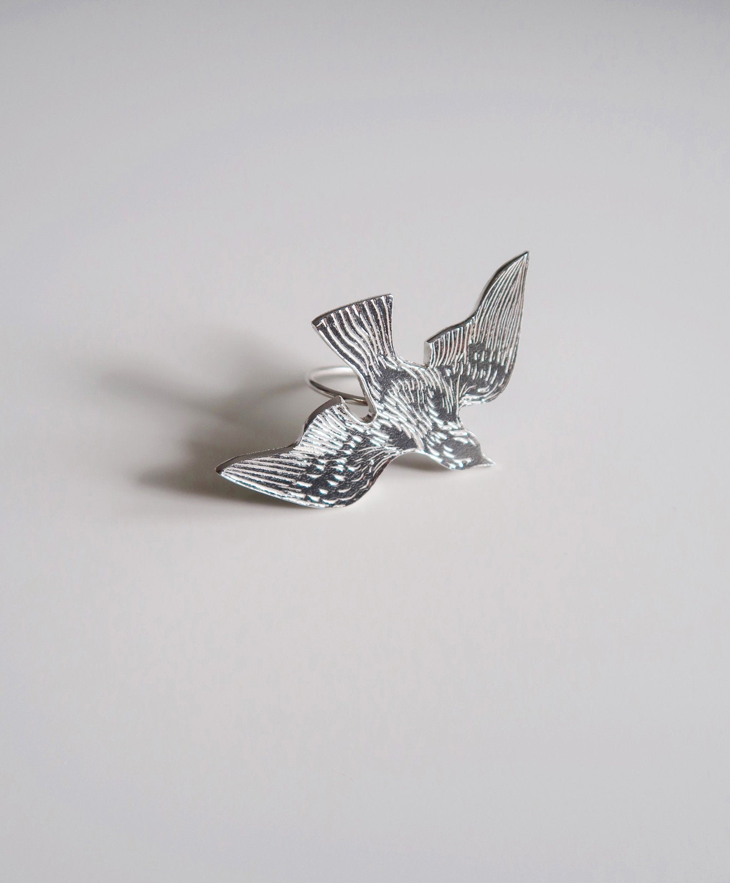 Soaring Bird Ring - Magpie Jewellery