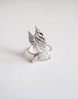 Flying Bee Ring - Magpie Jewellery