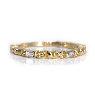 Diamond Baguette Baleal Eternity Band - Magpie Jewellery