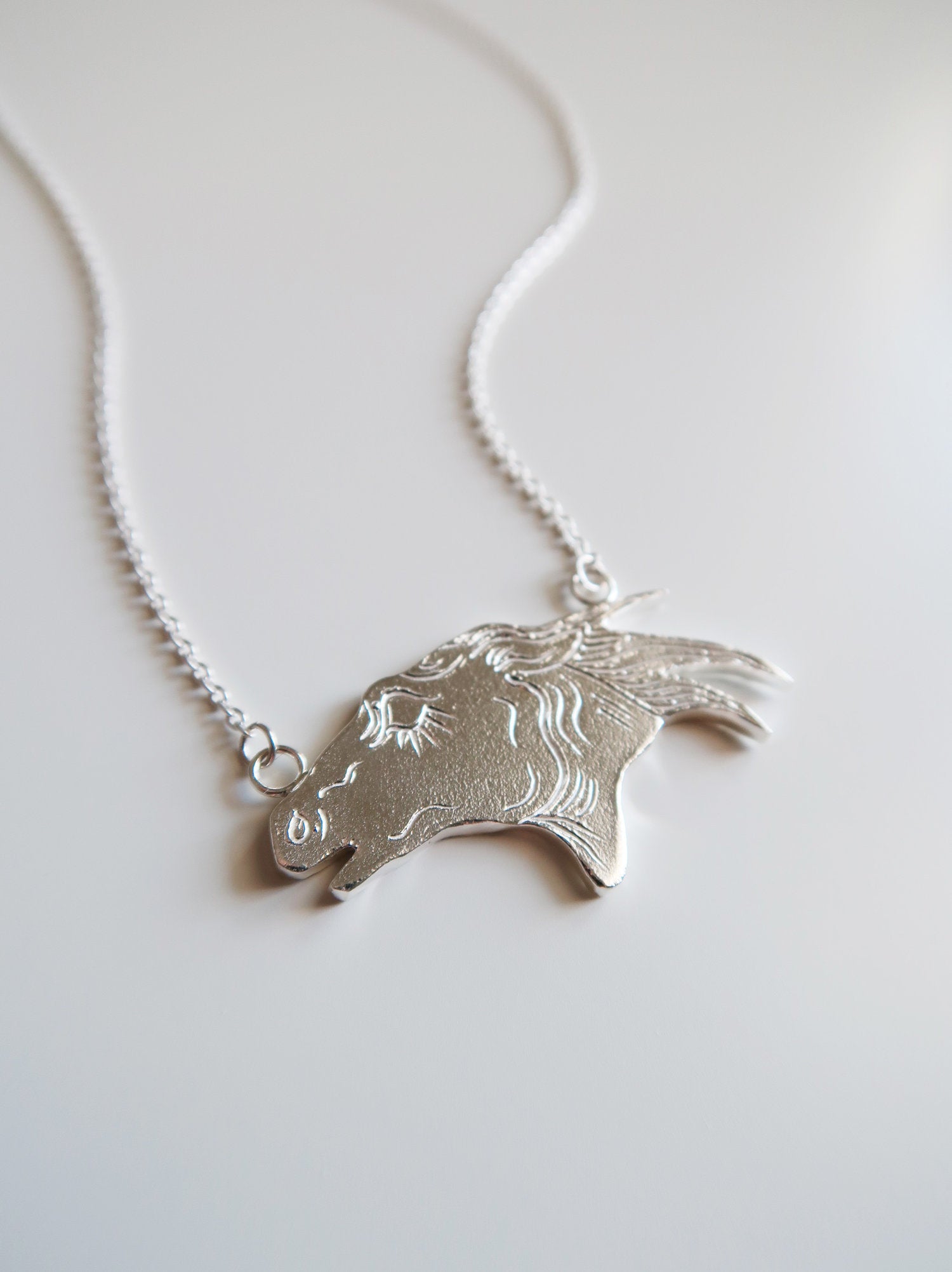 Horse Head Necklace - Magpie Jewellery