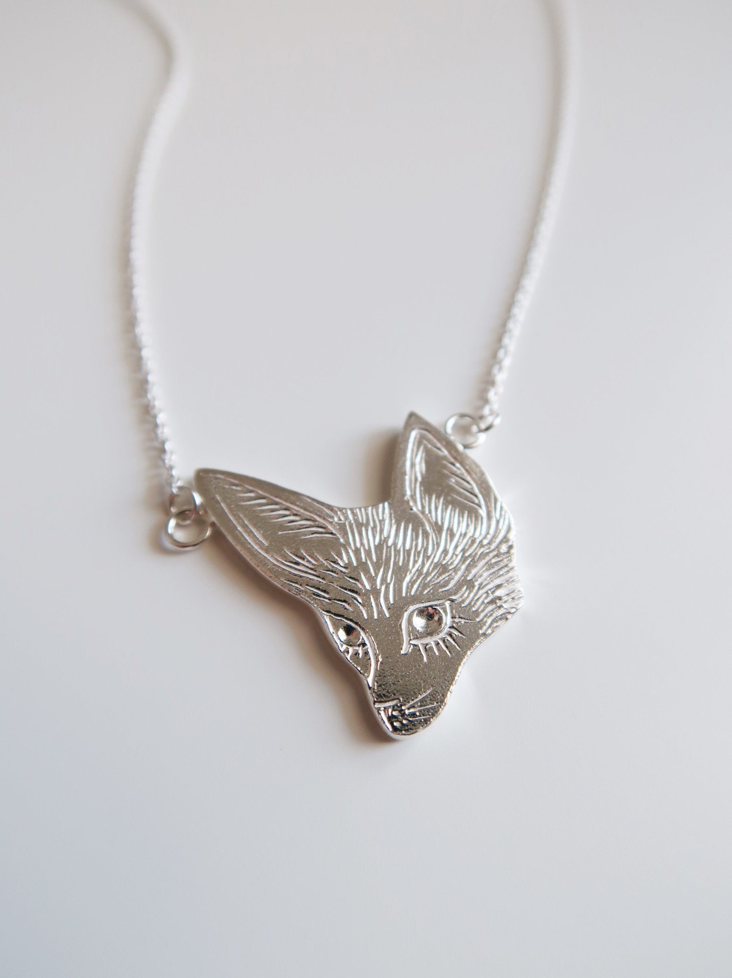 Fennec Fox Necklace - Magpie Jewellery