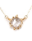 White Sapphire Baleal Necklace - Magpie Jewellery