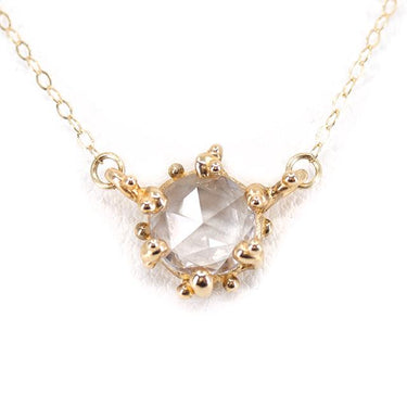 White Sapphire Baleal Necklace - Magpie Jewellery