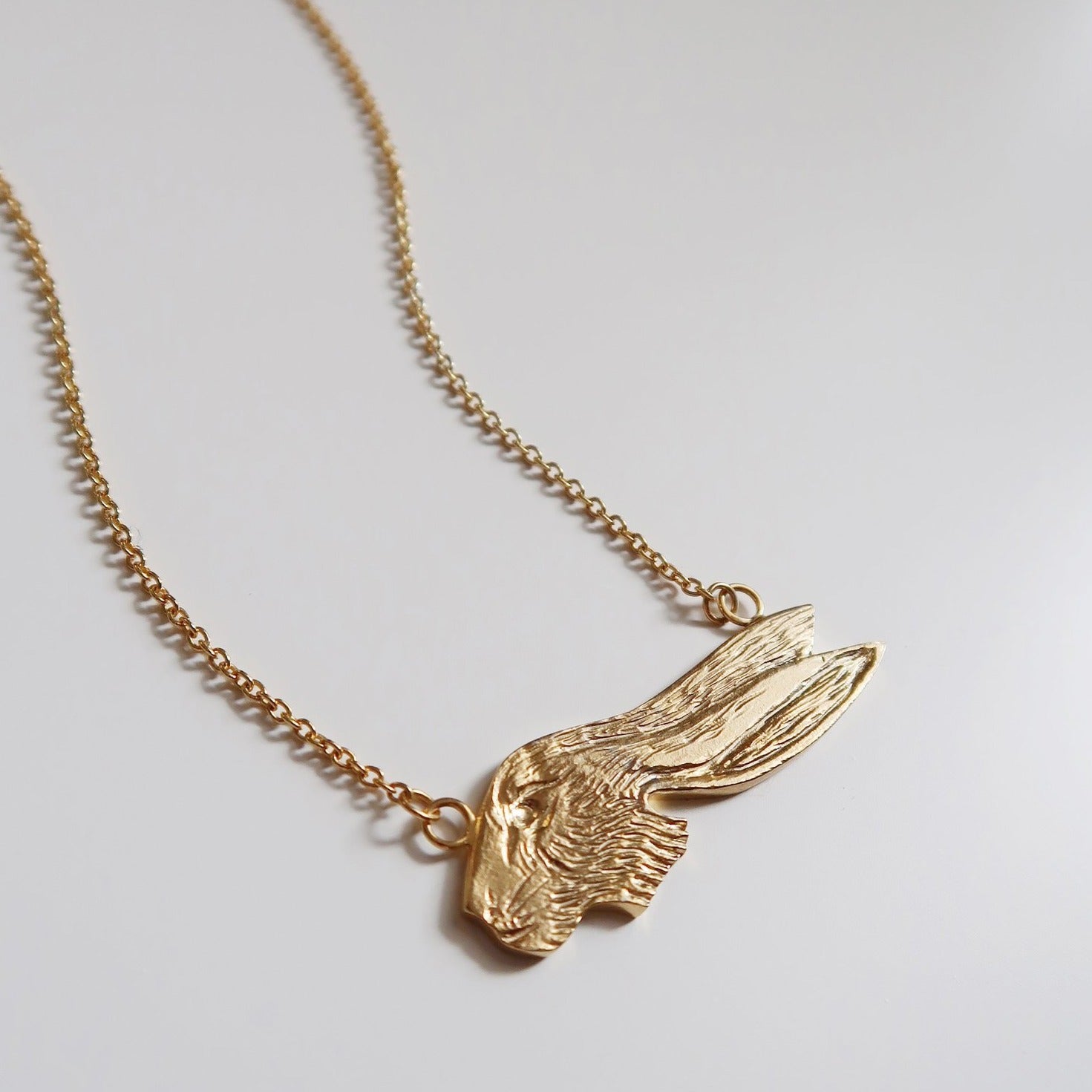 Rabbit Head Necklace - Magpie Jewellery