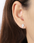 Happy Ice Cream Stud Earrings - Magpie Jewellery