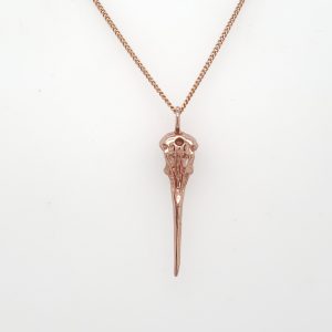 Hummingbird Skull Pendant - Magpie Jewellery