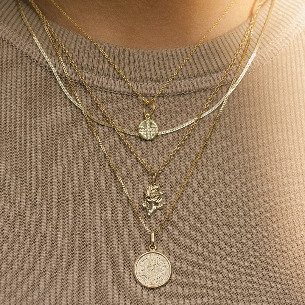 Herringbone Chain | 10K - Magpie Jewellery