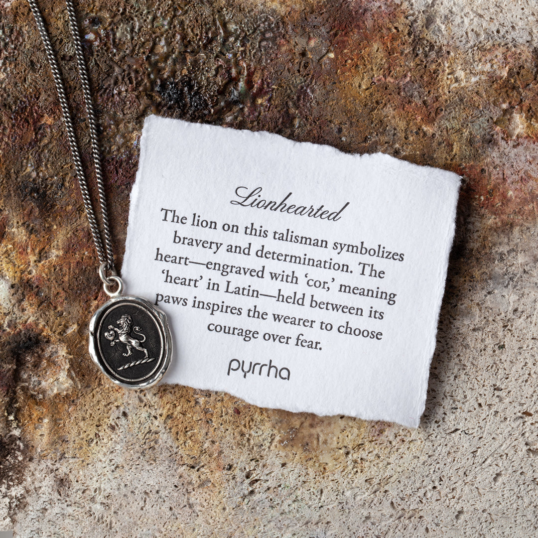 Lionhearted Talisman - Magpie Jewellery