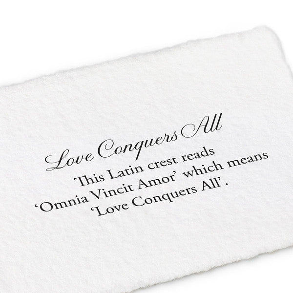 Love Conquers All Talisman - Magpie Jewellery