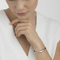 Mercy Open Bangle - Magpie Jewellery