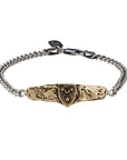 Moon & Stars Bar Bracelet Bronze | Magpie Jewellery