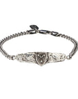 Moon & Stars Bar Bracelet Silver | Magpie Jewellery