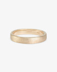 3.7mm Square Gilded Band WG | Magpie Jewellery