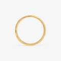 4.2mm Square Gilded Band YG | Magpie Jewellery