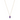 A vibrant marquise cut gemstone pendant on a dainty 14-karat gold cable chain