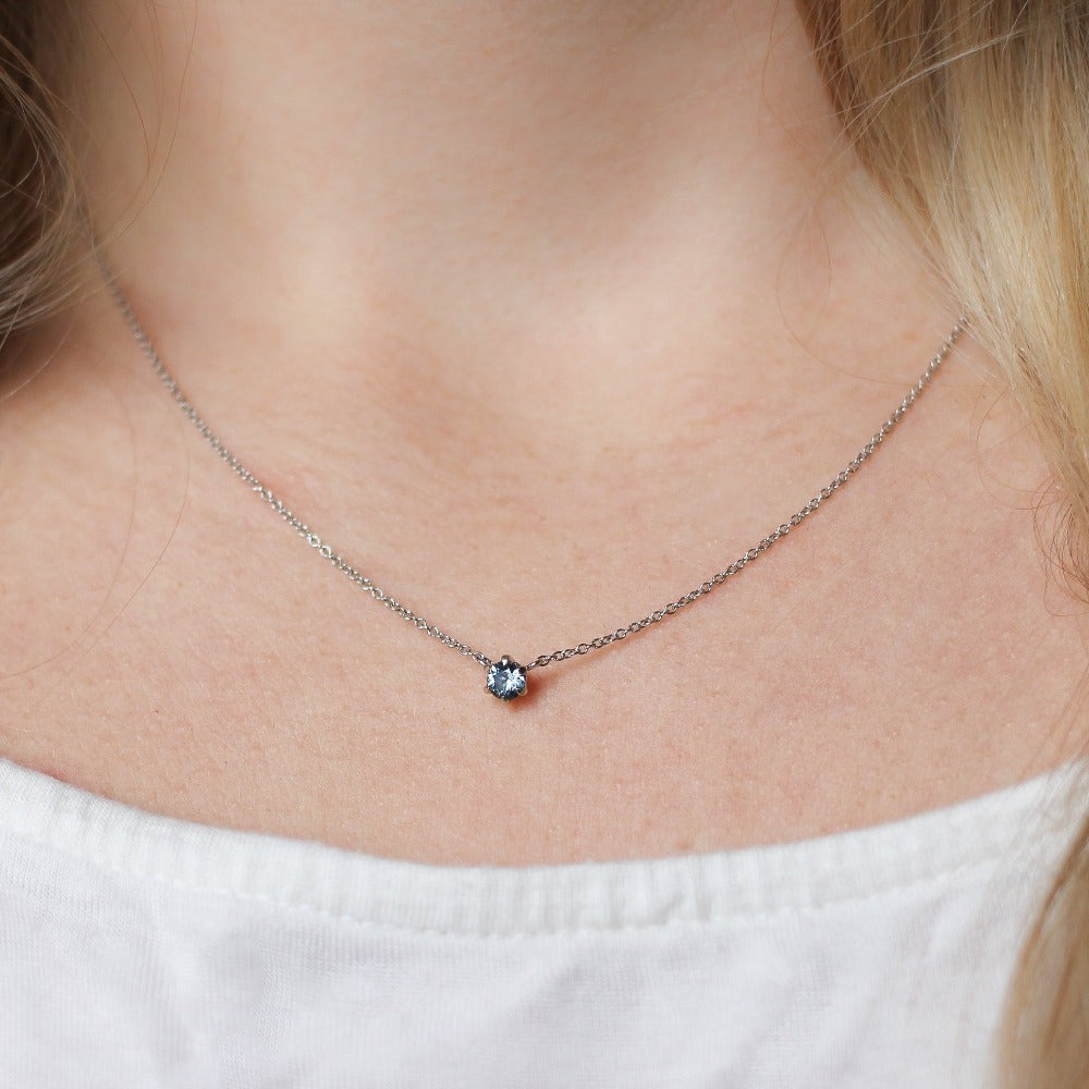 Montana Sapphire Necklace - Magpie Jewellery