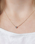 Montana Sapphire Necklace - Magpie Jewellery
