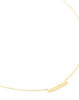 Diamond Stardust Mini Bar Necklace - Magpie Jewellery