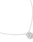 Medium Diamond Cluster Necklace - Magpie Jewellery