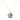 Large Cage Necklace w/ Gemstone Ball - Kyanite no pave