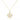 Large Cage Necklace w/ Gemstone Ball - Moonstone no pave