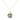 Large Cage Necklace w/ Gemstone Ball - Chrysocolla scattered pave