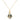 Pentagonal Cage Necklace - chrysocolla, no pave