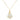 Pentagonal Cage Necklace - moonstone, no pave
