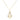 Pentagonal Cage Necklace - no gemstone, scattered pave