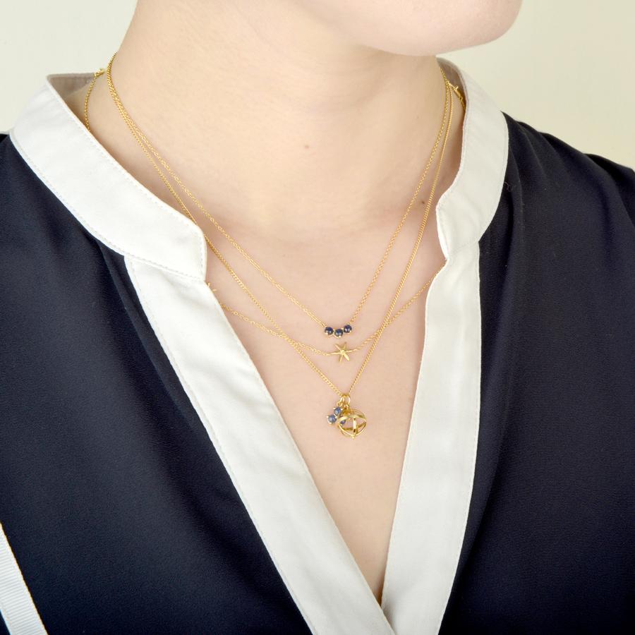 Trio Crescent Necklace | Magpie Jewellery