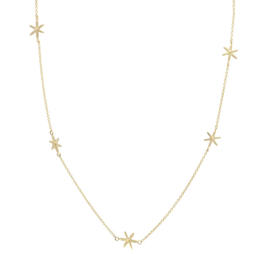 Scattered Star Necklace YG | Magpie Jewellery