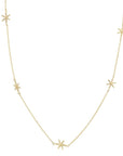 Scattered Star Necklace YG | Magpie Jewellery