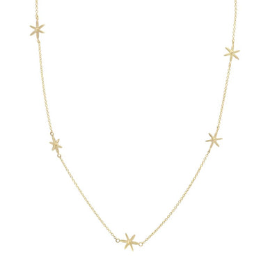 Scattered Star Necklace YG | Magpie Jewellery