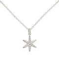 Diamond Pave Star Necklace - Magpie Jewellery