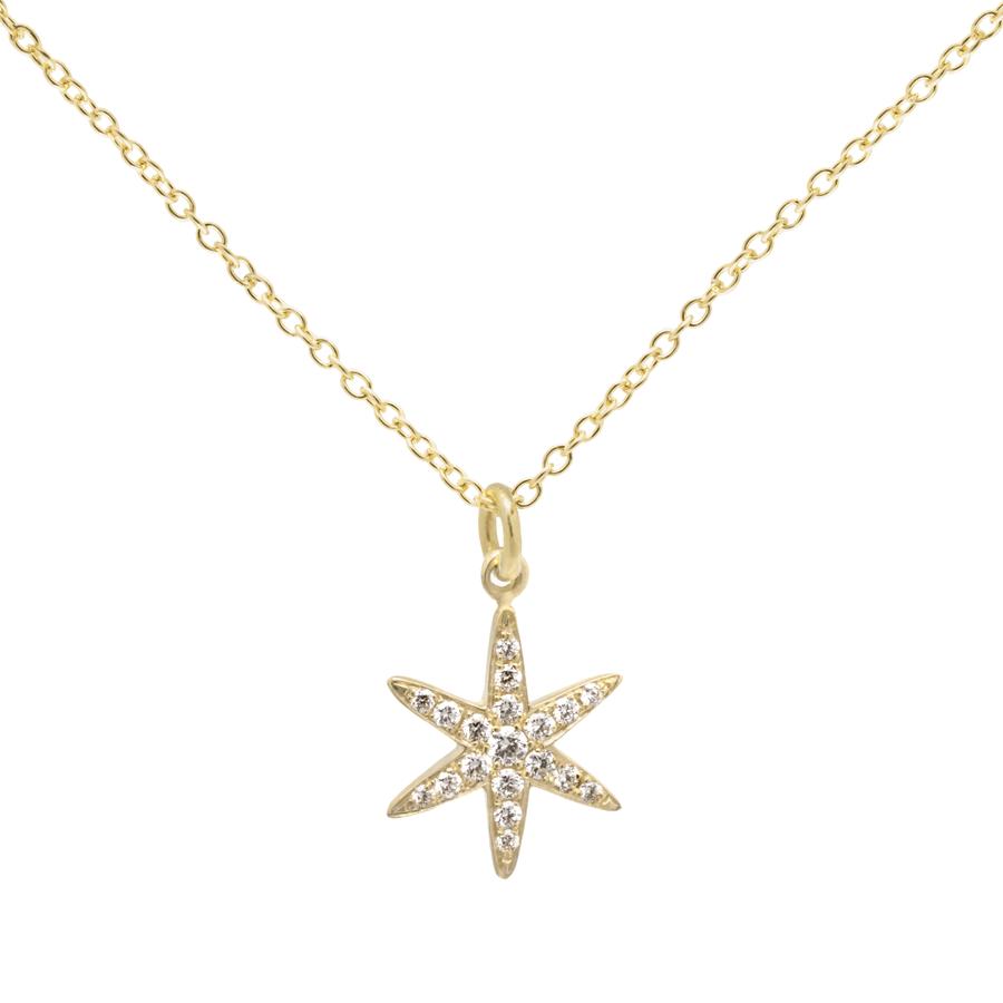 Diamond Pave Star Necklace | Magpie Jewellery