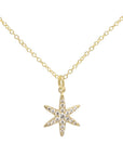 Diamond Pave Star Necklace | Magpie Jewellery