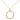 Halo Diamond Pave Open Circle Necklace | Magpie Jewellery