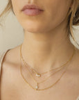 Luna Rice Pearl Trio Necklace - Magpie Jewellery