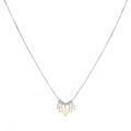 Luna Pearl & Opal Necklace - Magpie Jewellery