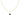 Luna Paperclip & Pyramidal Gemstone Necklace - Magpie Jewellery