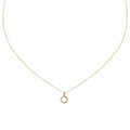 Mini 'Everlasting Love' Pave Diamond Necklace - Magpie Jewellery