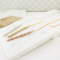 The 20/20 Large Necklace | Magpie Jewellery | Silver | Yellow Gold | Rose Gold | Listed Left-to-Right